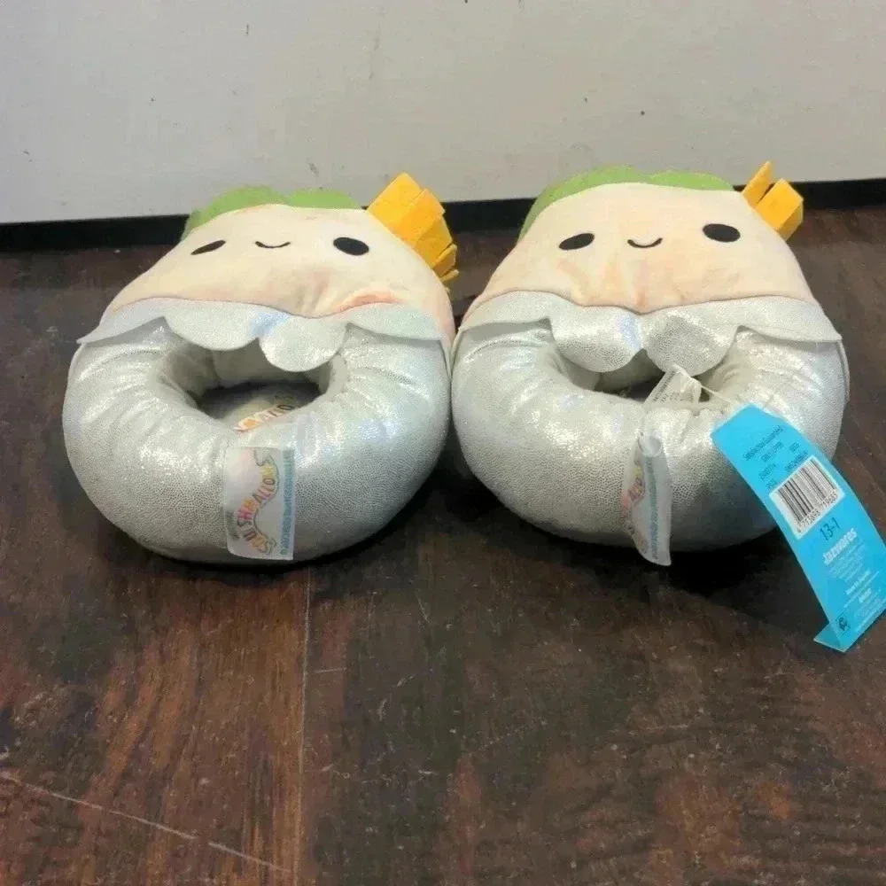 Squishmalows Toddler & Kids Bernardo the Burrito Slippers